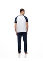 Camiseta + Pantalón De Pijama Algodón Hombre Azul de Gef