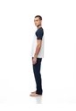 Camiseta + Pantalón De Pijama Algodón Hombre Azul de Gef