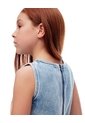 Blusa Denim Regular índigo Medio Niña Azul Oscuro de Gef