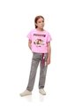 Camiseta Regular Peanuts Rosada Niña Rosa de Gef