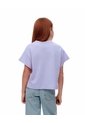 Camiseta Regular Stitch Morada Niña Lavanda de Gef
