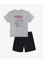 Pijama Regular Manga Corta Gris Ada Niño Gris de Gef