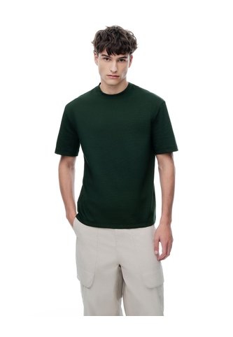 Camiseta Regular Manga Corta Verde Hombre Verde Gef
