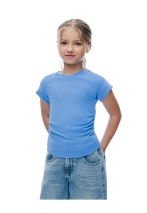 Camiseta Ted Manga Corta Azul Niña Azul