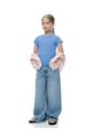 Camiseta Ted Manga Corta Azul Niña Azul de Gef