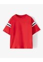 Camiseta Regular Algodón Roja Niño Rojo de Gef