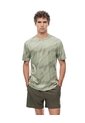 Camiseta Deportiva Control De Humedad Verde Estampada Hombre Verde de Gef