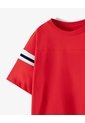 Camiseta Regular Algodón Roja Niño Rojo de Gef