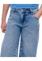 Jean Loose Fit Tiro Medio Indigo Azul Oscuro de Gef