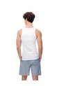 Camisilla Slim Algodón X3unds Blanca Hombre Blanco de Gef