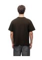 Camiseta Manga Corta Oversize Algodón Café Hombre Cafe de Gef