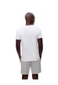 Camiseta Slim Algodón Jersey X2unds Blanca Hombre Blanco de Gef