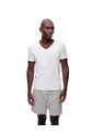 Camiseta Slim Algodón Jersey X2unds Blanca Hombre Blanco de Gef