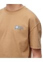 Camiseta Regular Algodón Habana Estampada Niño Marron de Gef