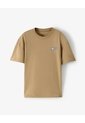 Camiseta Regular Algodón Habana Estampada Niño Marron de Gef