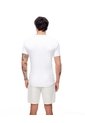 Camiseta Slim Algodón X2unds Blanca Hombre Blanco de Gef
