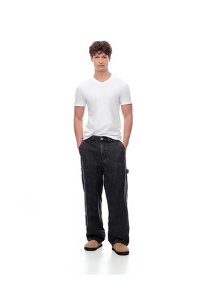 Camiseta Slim Algodón Jersey X3unds Blanca Hombre Blanco