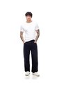 Camiseta Slim Algodón X2unds Blanca Hombre Blanco de Gef