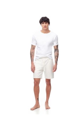 Camiseta Slim Algodón X2unds Blanca Hombre Blanco
