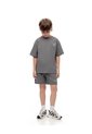 Conjunto Camiseta + Bermuda Gris Niño Gris de Gef