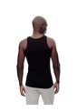 Camisilla Slim Algodón X2unds Negra Hombre Negro de Gef