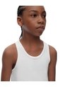 Camisilla Slim Algodón X2unds Blanca Niño Blanco de Gef