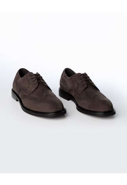 Zapatos Tipo Oxford Café Hombre Cafe