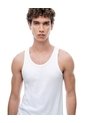 Camisilla Slim Algodón Blanca Hombre Blanco de Gef