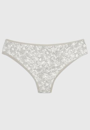Pantie X3 Gris-Blanco Gef