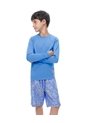 2 Camisetas Regular Manga Larga Surtida Niño Multicolor de Gef