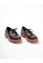 Mocasín Chunky Café Mujer Cafe de Gef