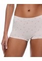 Panty Boxer Seamless Tiro Medio Rosado Estampado Mujer Rosa de Gef