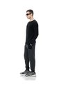 Jogger Relaxed Tiro Medio Gris Hombre Gris de Gef
