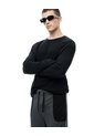 Jogger Relaxed Tiro Medio Gris Hombre Gris de Gef