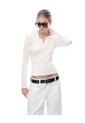 Camibuzo Slim Blanca Mujer Blanco de Gef