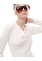 Camibuzo Slim Blanca Mujer Blanco de Gef