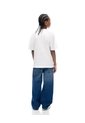 Camiseta Regular Manga Corta Blanca Niña Blanco de Gef