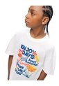 Camiseta Regular Manga Corta Blanca Niña Blanco de Gef