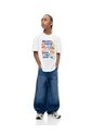 Camiseta Regular Manga Corta Blanca Niña Blanco de Gef