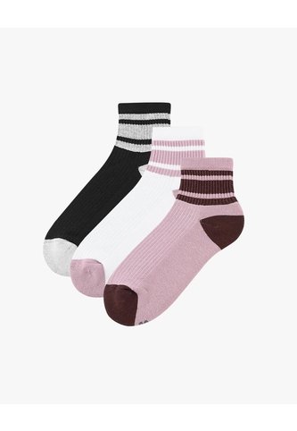 3 Pares De Medias Cortas Surtido Mujer Gef