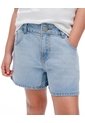 Short Pantaloneta índigo Medio Niña Azul Oscuro de Gef