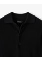Buzo Tipo Polo Regular Negro Hombre Negro de Gef