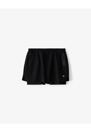 Pantaloneta Deportiva Negro Hombre Negro