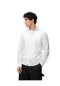 Camisa Regular Manga Larga Blanca Hombre Blanco de Gef