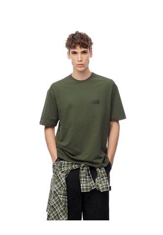 Camiseta Regular Algodón Verde Hombre Verde Gef