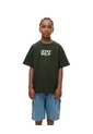 Camiseta Oversize Algodón Estampada Niño Verde de Gef