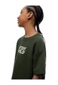 Camiseta Oversize Algodón Estampada Niño Verde de Gef