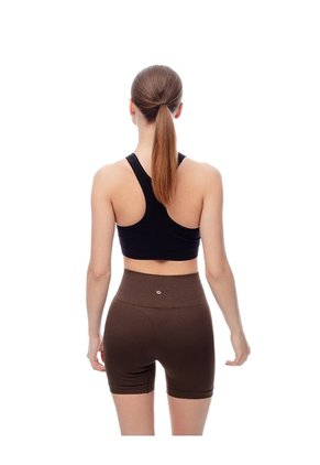 Biker Deportivo Seamless Chocolate Mujer Chocolate