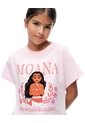 Camiseta Regular Moana Rosada Niña Rosa de Gef