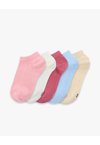 Medias Niña Tobillera Corta Pack X5 Surtido Multicolor Gef